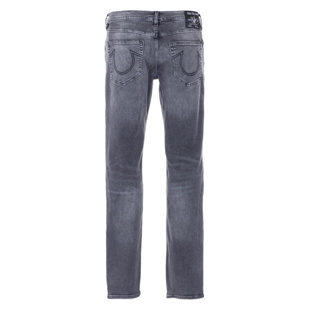 True Religion NWT Distressed Vintage Wash Geno Relaxed Slim Jeans 32 - Picture 7 of 11
